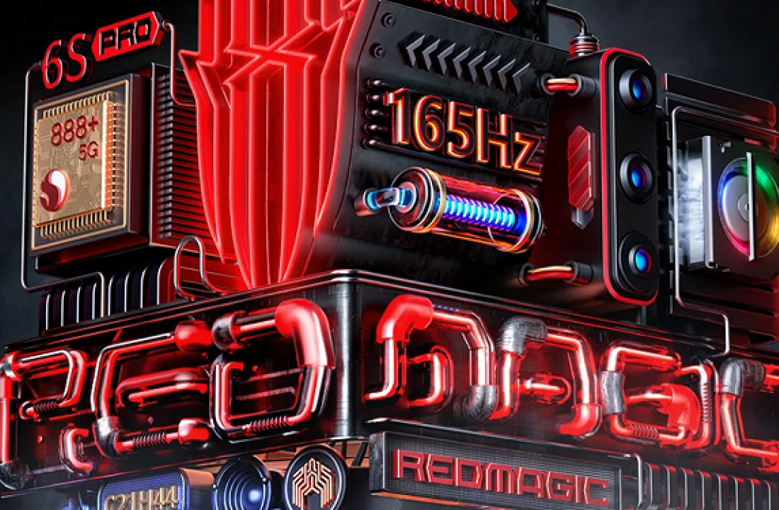 Red Magic 6S Pro năm nay trang bị con chip Snapdragon 888+ mạnh mẽ nhất